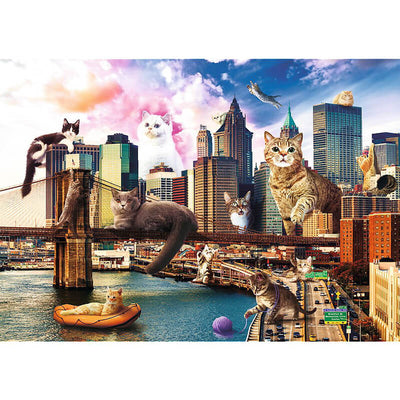 Cats In New York 1000pc Puzzle