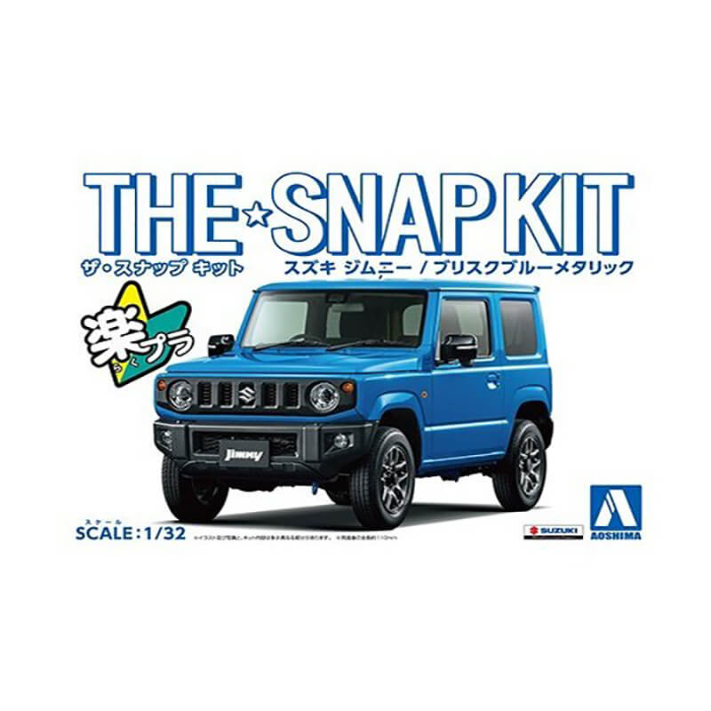 Aoshima 1/32 Suzuki Jimny (Brisk Blue Metallic) Kit