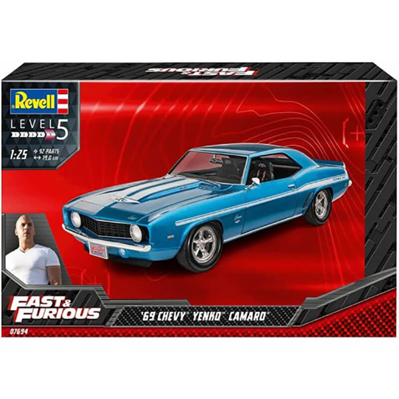 Revell 1/25 Fast & Furious '69 Chevy Camaro Kit