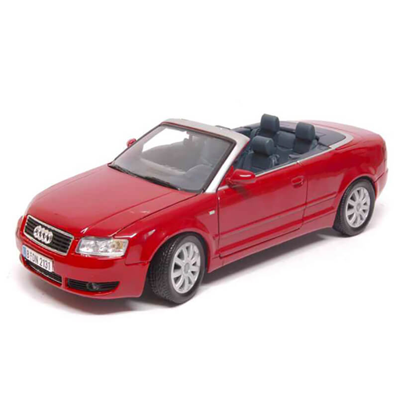 Motormax 1/18 Audi A4 Cabriolet (Red)