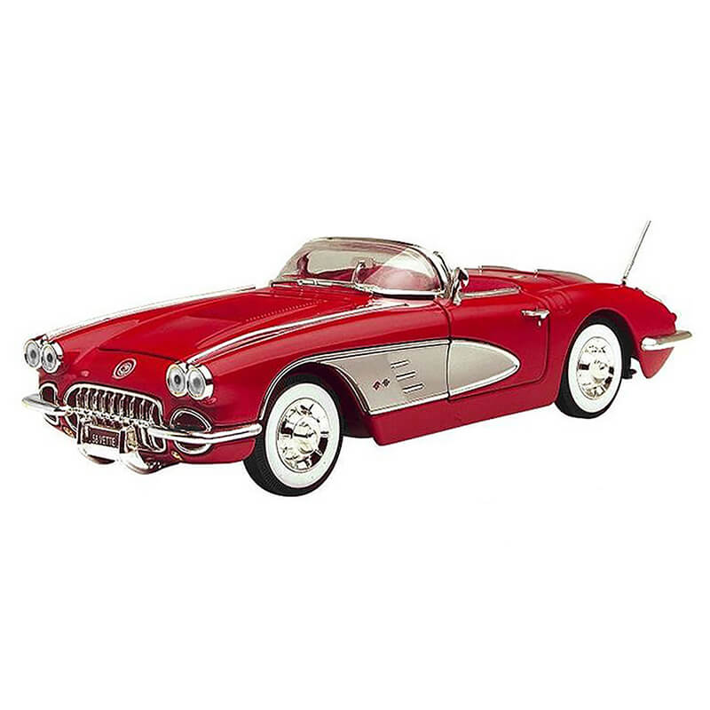 Motormax 1/18 1958 Corvette (Red)