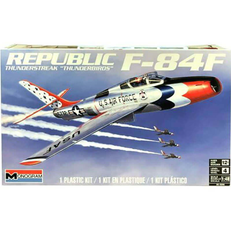 Monogram 1/48 Republic F-84F Thunderstreak "Thunderbirds" Kit