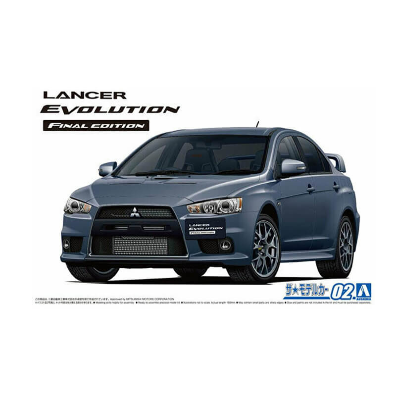Aoshima 1/24 Mitsubishi CZ4A Lancer Evolution X Final Edition '15 Kit