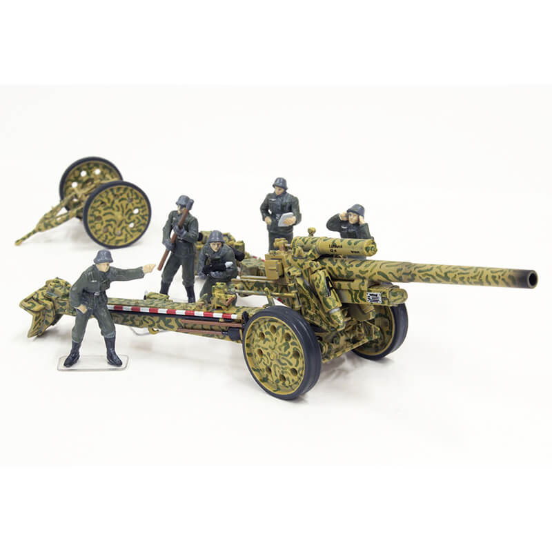 Italeri 1/72 15 cm Field Howitzer 10,5 cm Field Gun Kit