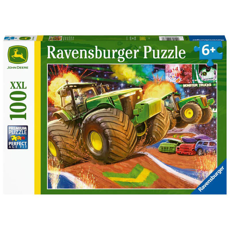 John Deere Big Wheels 100pcs Puzzle