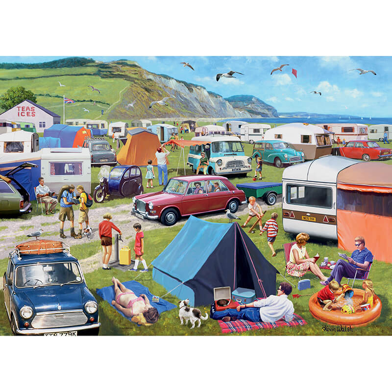 Leisure Days No 5, Camping & Caravanning 1000pcs Puzzle