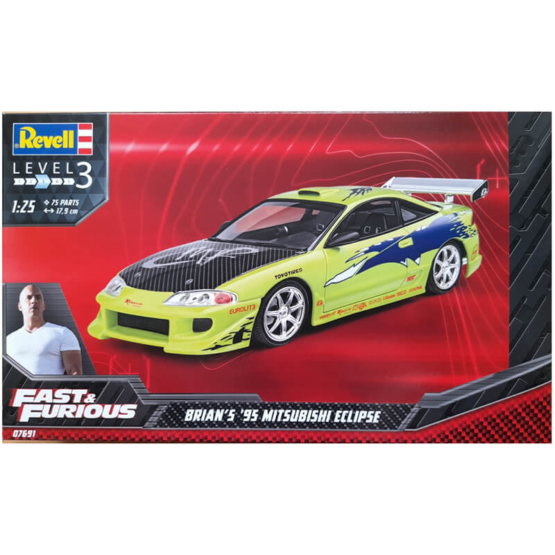 Revell 1/25 Fast & Furious Brian's '95 Mitsubishi Eclipse Kit