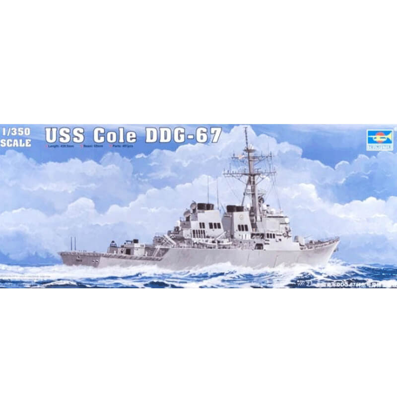 Trumpeter 1/350 USS Cole DDG-67 Kit