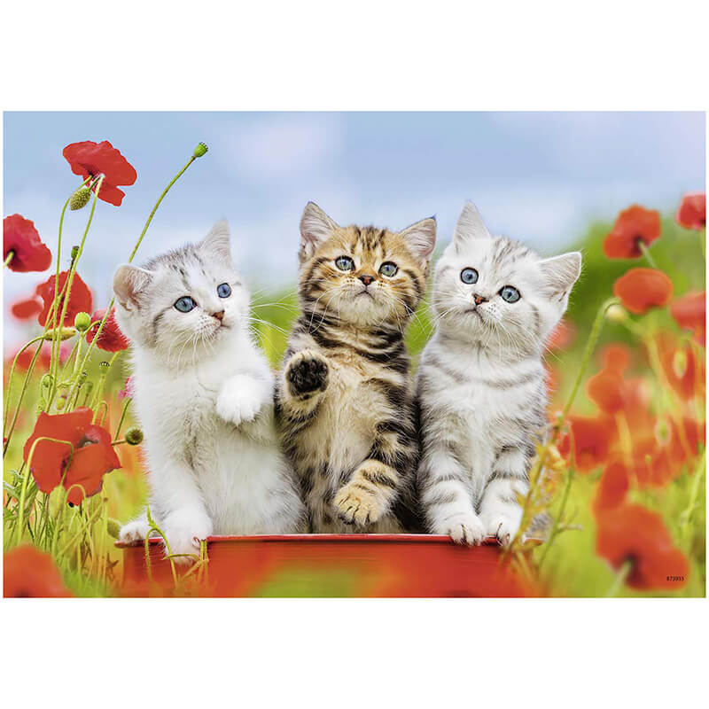 Kitten Adventures 2x12pcs Puzzle