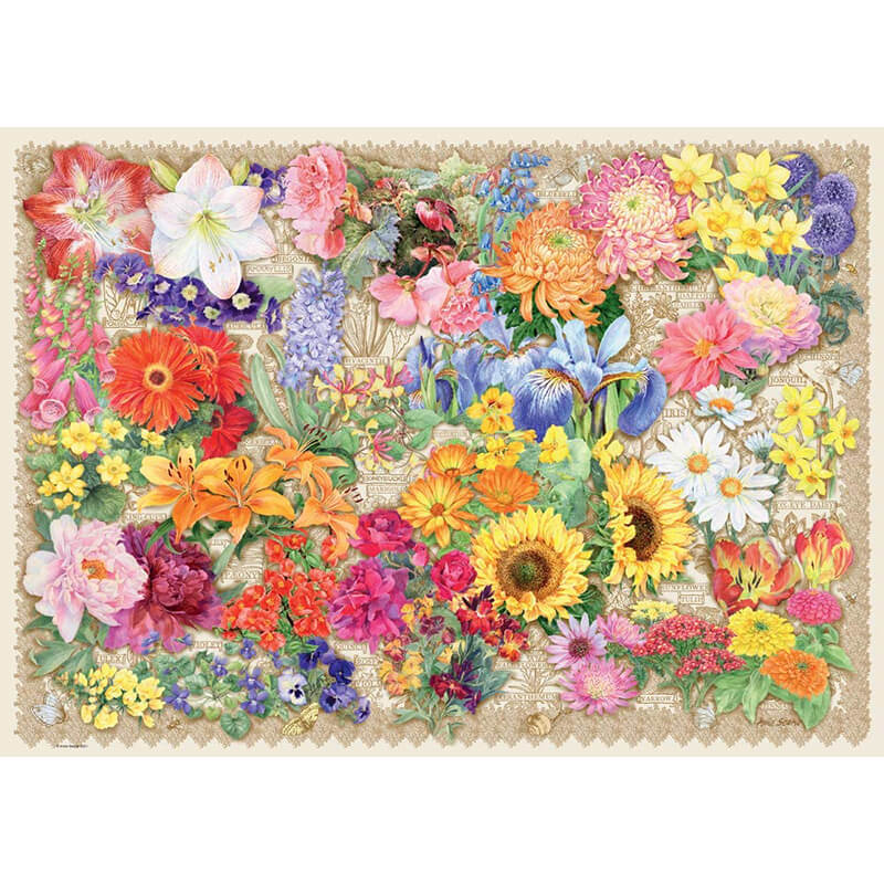 Blooming Beautiful 1000pcs Puzzle