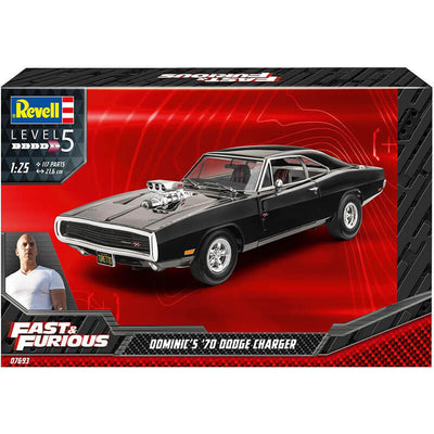 Revell 1/25 Fast & Furious Dominic's '70 Dodge Charger Kit