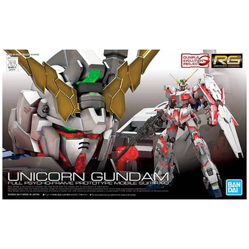 Bandai 1/144 RG Unicorn Gundam Kit