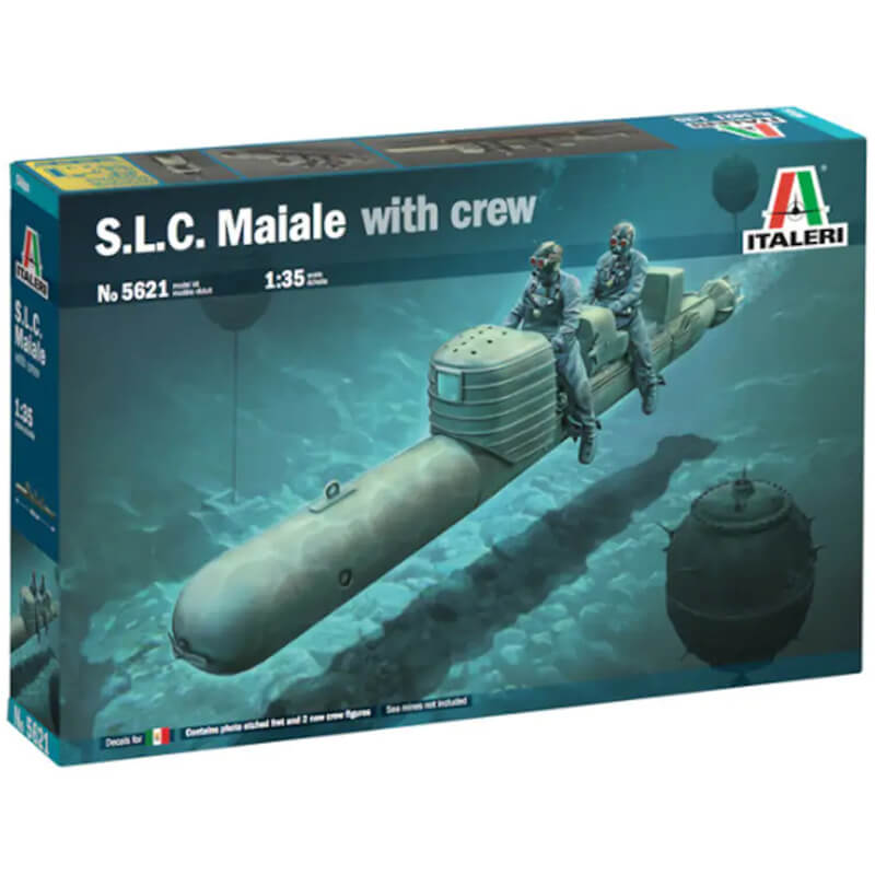 Italeri 1/35 S.L.C. Maiale With Crew Kit