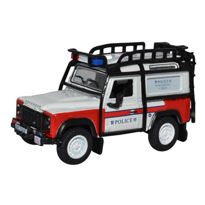 Oxford 1/76 Land Rover Defender 90 Station Wagon (HK Metropolitan Police)