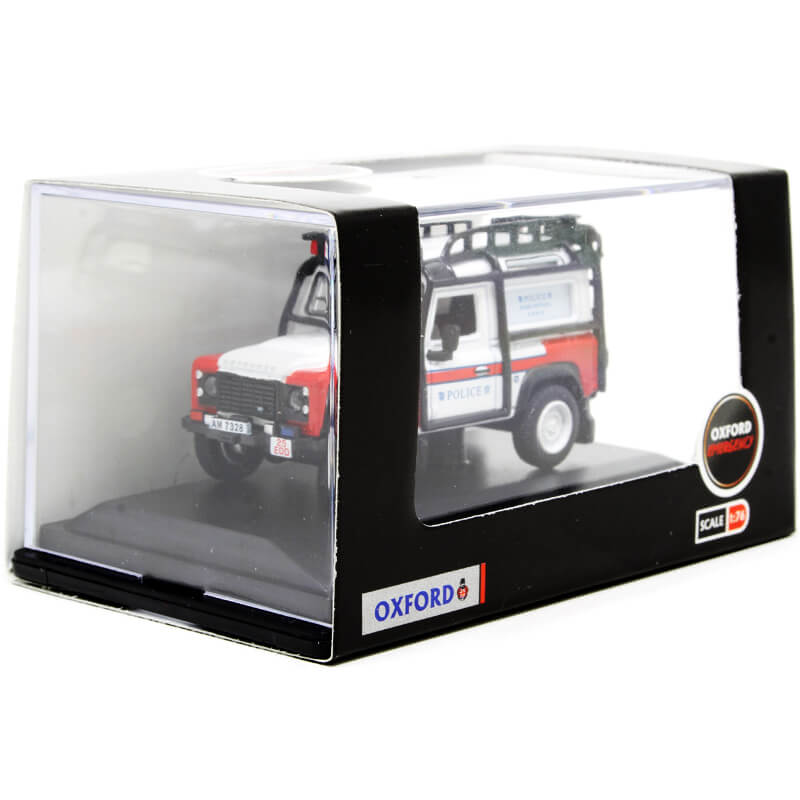 Oxford 1/76 Land Rover Defender 90 Station Wagon (HK Metropolitan Police)