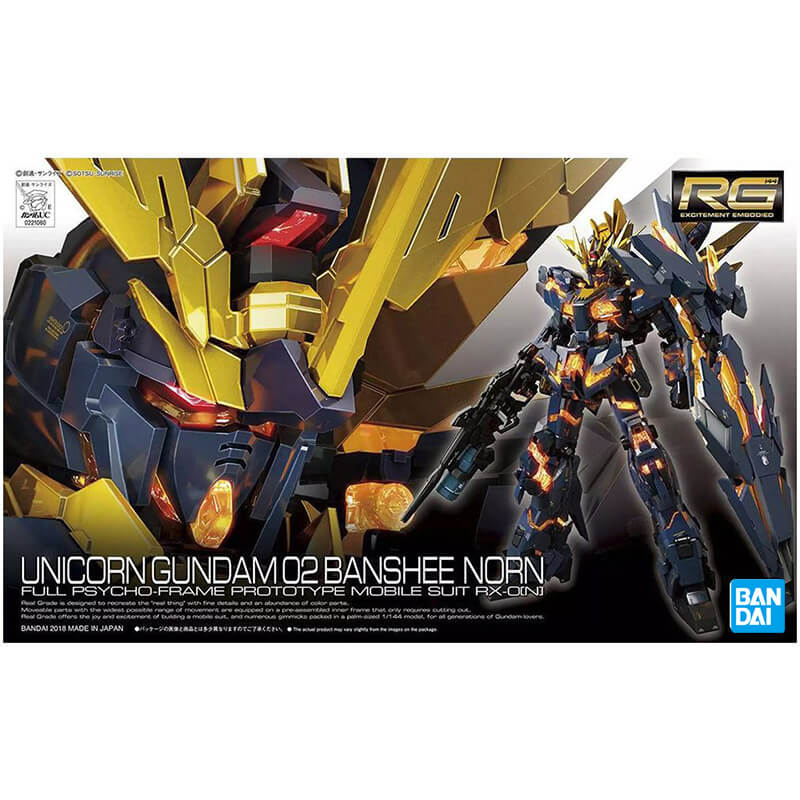 Bandai 1/144 RG Unicorn Gundam 02 Banshee Norn Kit