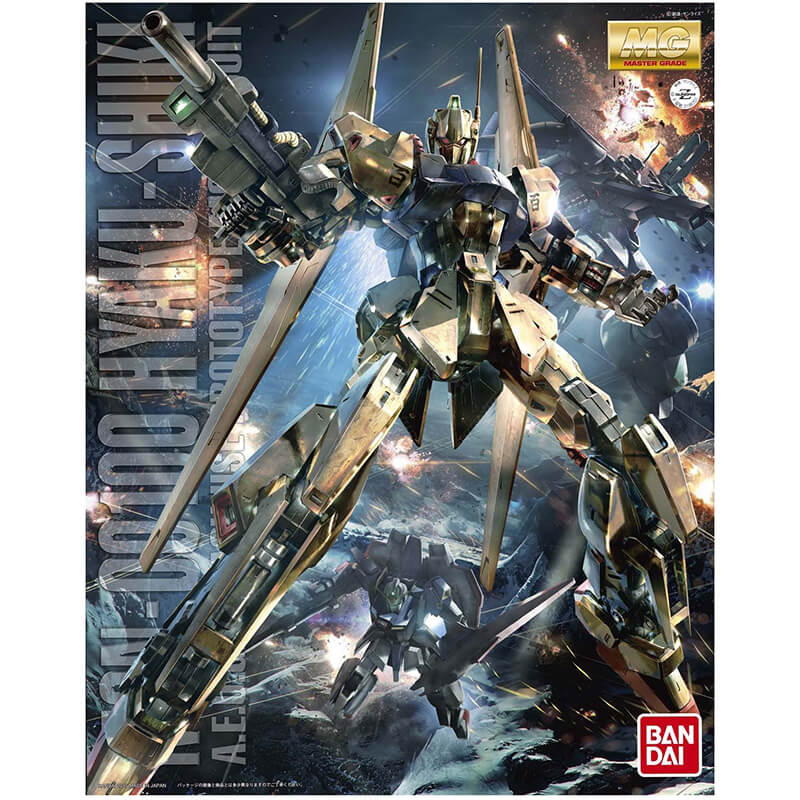 Bandai 1/100 MG MSN-00100 Hyaku-Shiki A.E.U.G. Attack Use Prototype Mobile Suit Ver 2.0 Kit