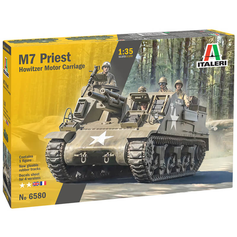 Italeri 1/35 M7 Priest Howitzer Motor Carriage Kit