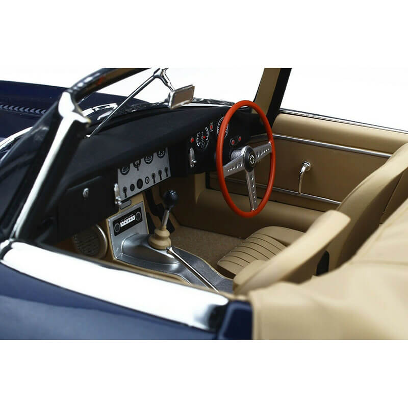 GT Spirit Models 1/12 Jaguar E-type Cabriolet (Blue)