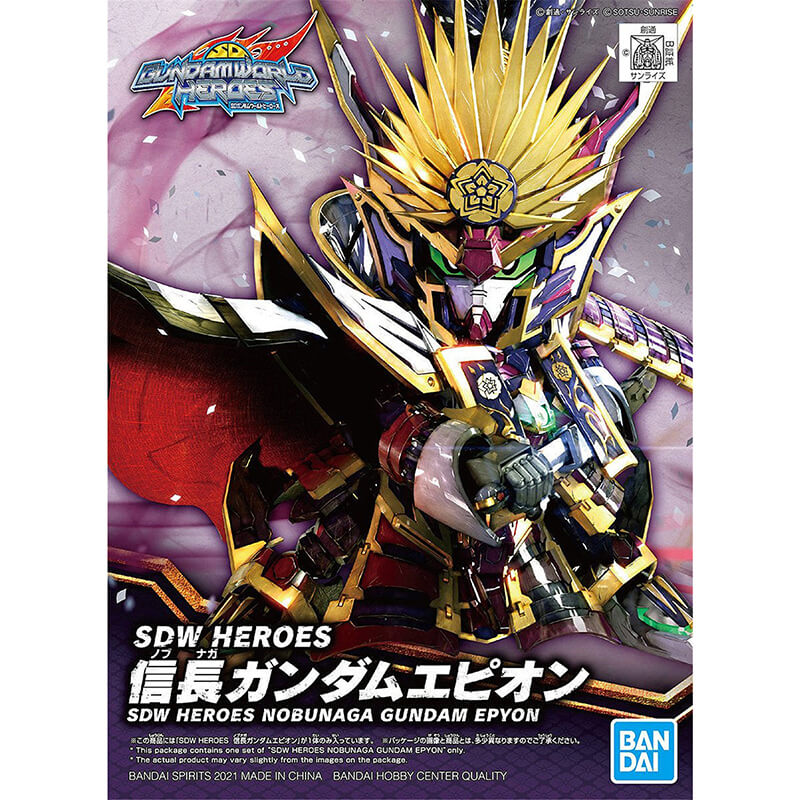 Bandai SDW Heroes Nobunaga Gundam Epyon Kit