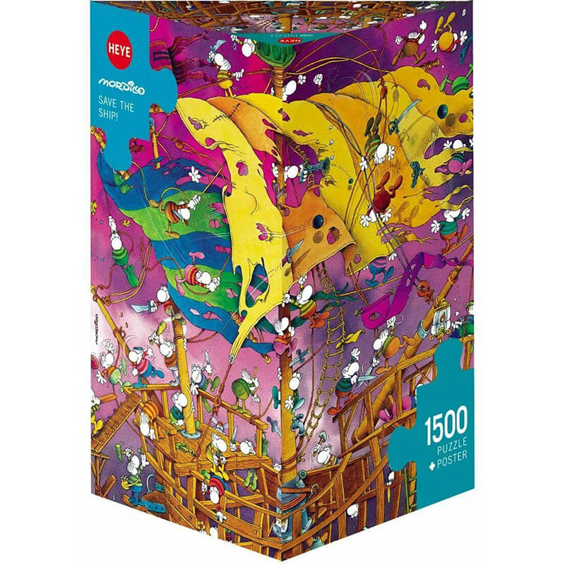 Mordillo, Save The Ship! 1500pc Puzzle