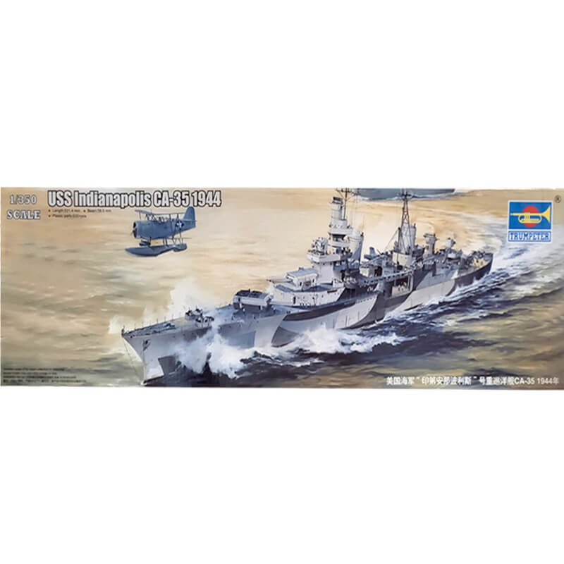 Trumpeter 1/350 USS Indianapolis CA-35 1944 Kit