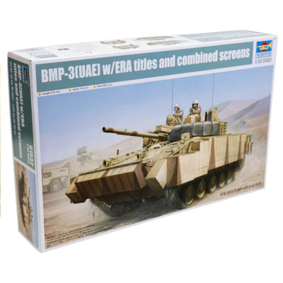 Trumpeter 1/35 BMP-3(UAE) w/ERA titles and combined screens Kit