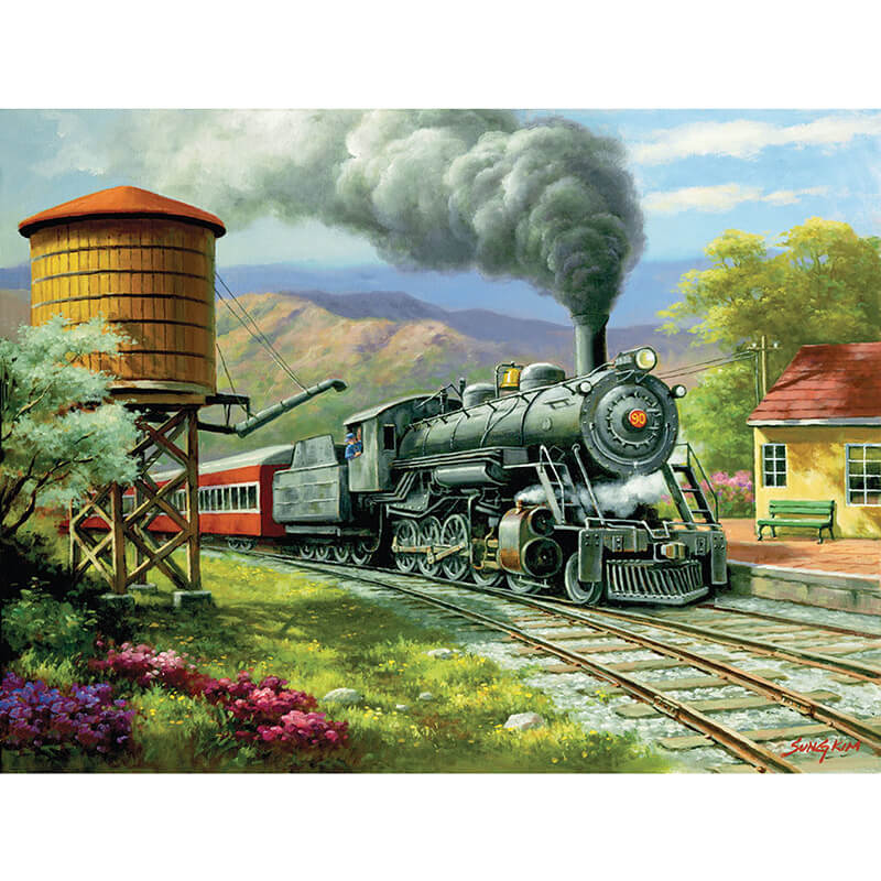 No. 90'S Daily Run by Sung Kim 500pc Puzzle