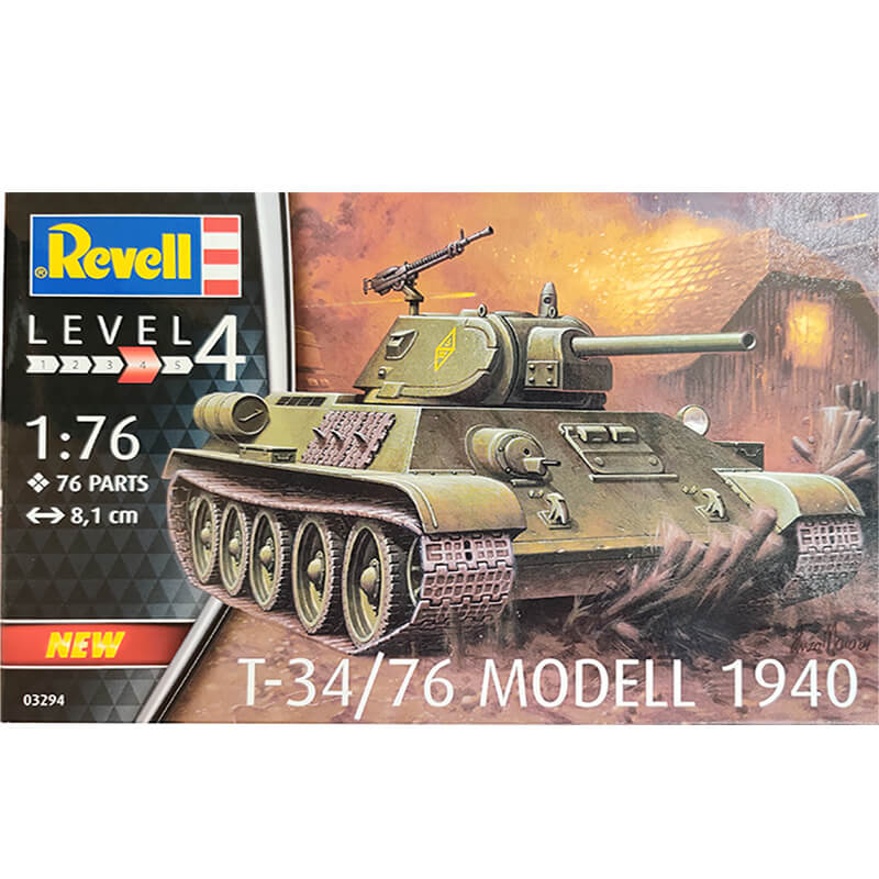Revell 1/76 T-34/76 Modell 1940 Kit