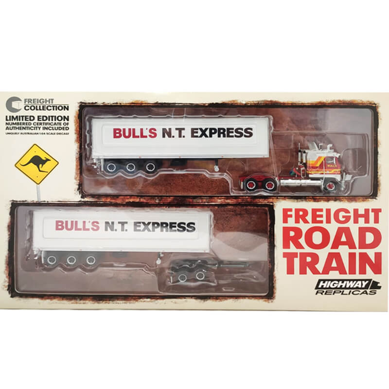 Highway Replicas 1/64 Freight Road Train Bulls N.T.