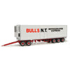 Highway Replicas 1/64 Trailer With Dolly Bulls N.T.