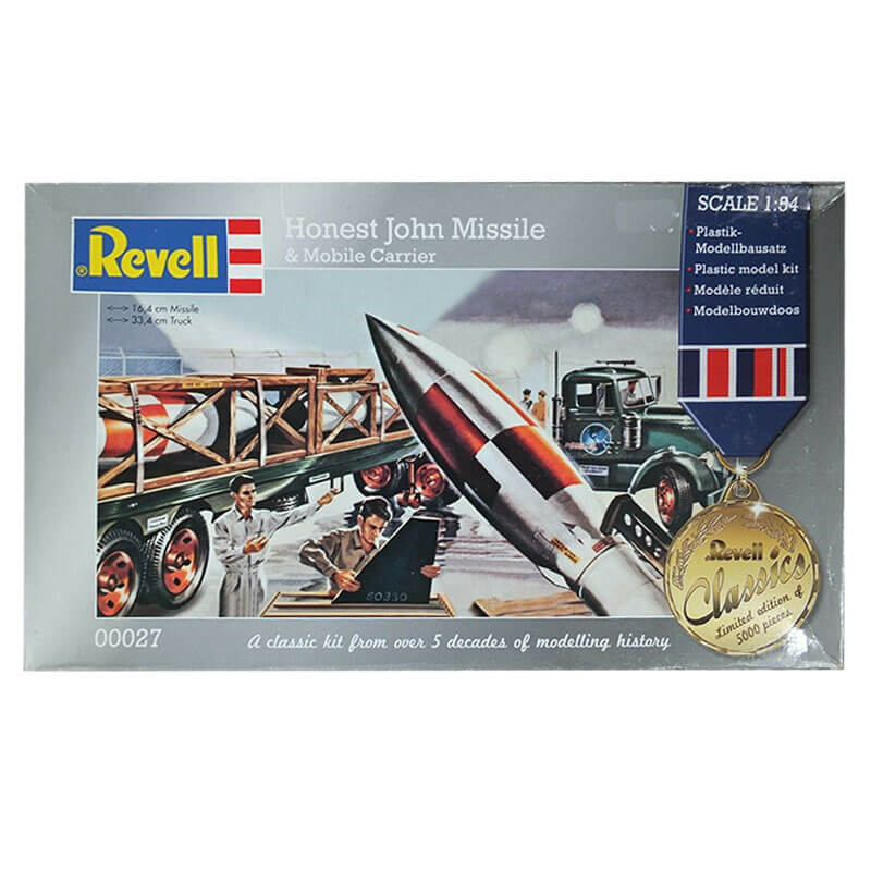 Revell 1/54 Honest John Missile & Mobile Carrier Kit