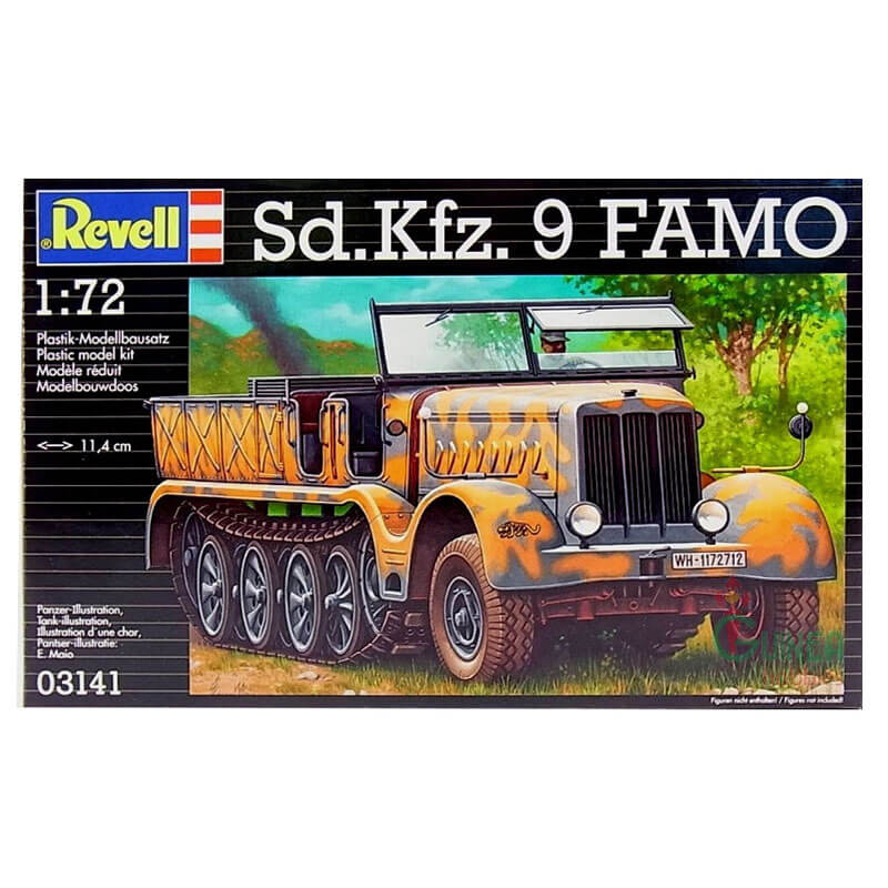 Revell 1/72 Sd.Kfz. 9 Famo Kit