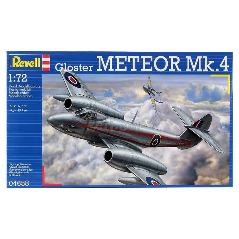 Revell 1/72 Gloster Meteor Mk.4 Kit