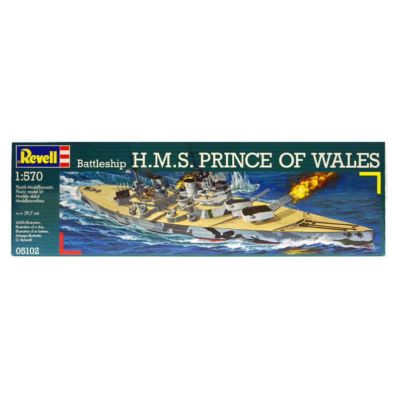 Revell 1/570 Battleship H.M.S. Prince of Wales Kit