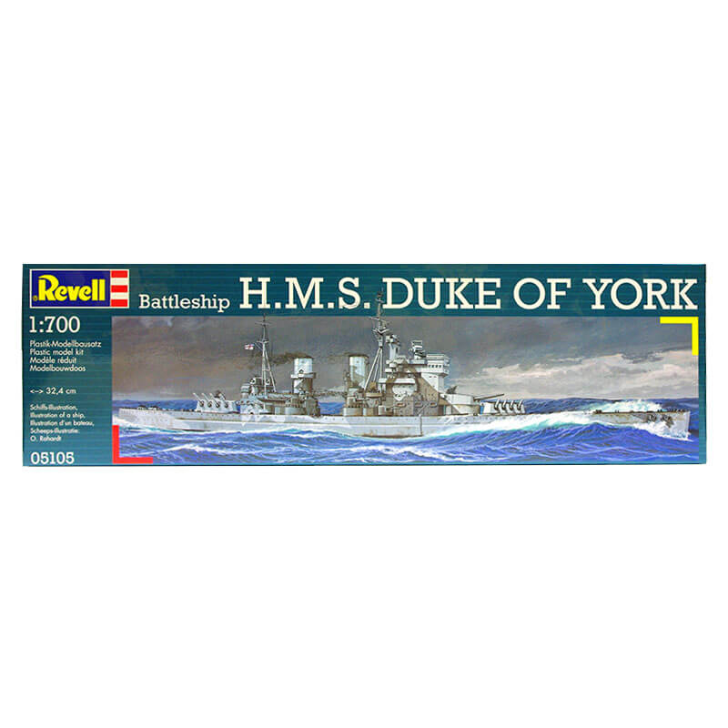 Revell 1/700 Battleship H.M.S. Duke of York Kit