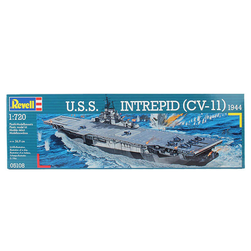 Revell 1/720 U.S.S. Intrepid (CV-11) 1944 Kit