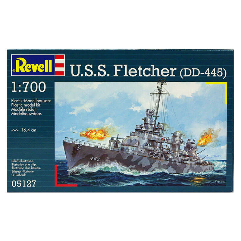 Revell 1/700 U.S.S. Fletcher (DD-445) Kit