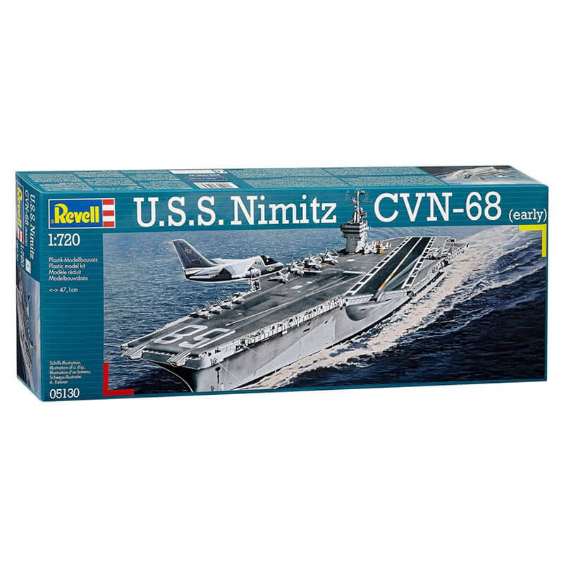 Revell 1/720 U.S.S. Nimitz CVN-68 (Early) Kit