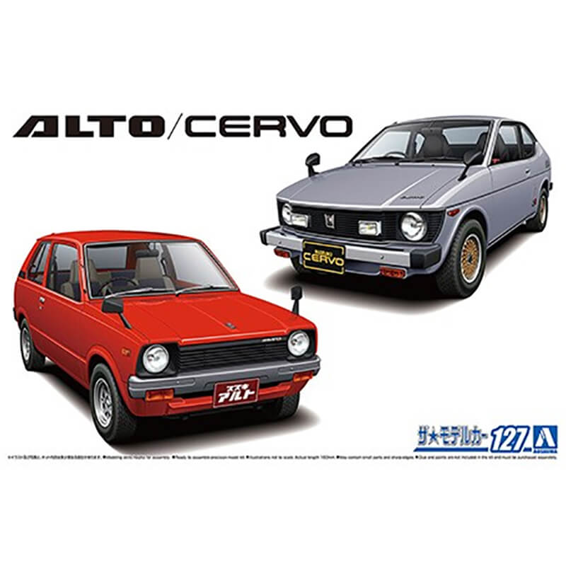 Aoshima 1/20 Suzuki SS30 Alto/SS20 Cervo '79 Kit