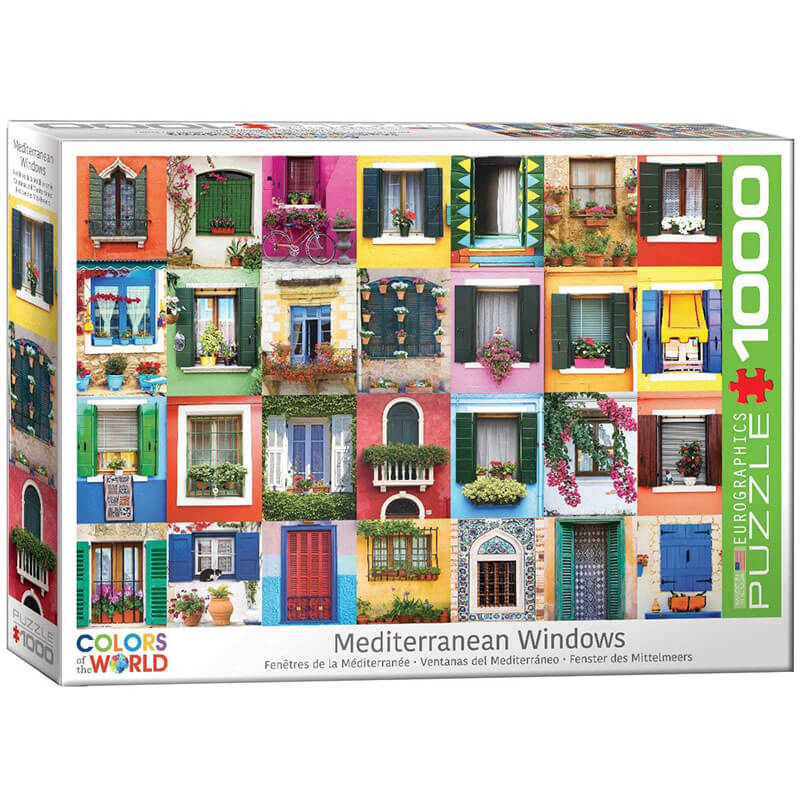 Mediterranean Windows 1000pc Puzzle