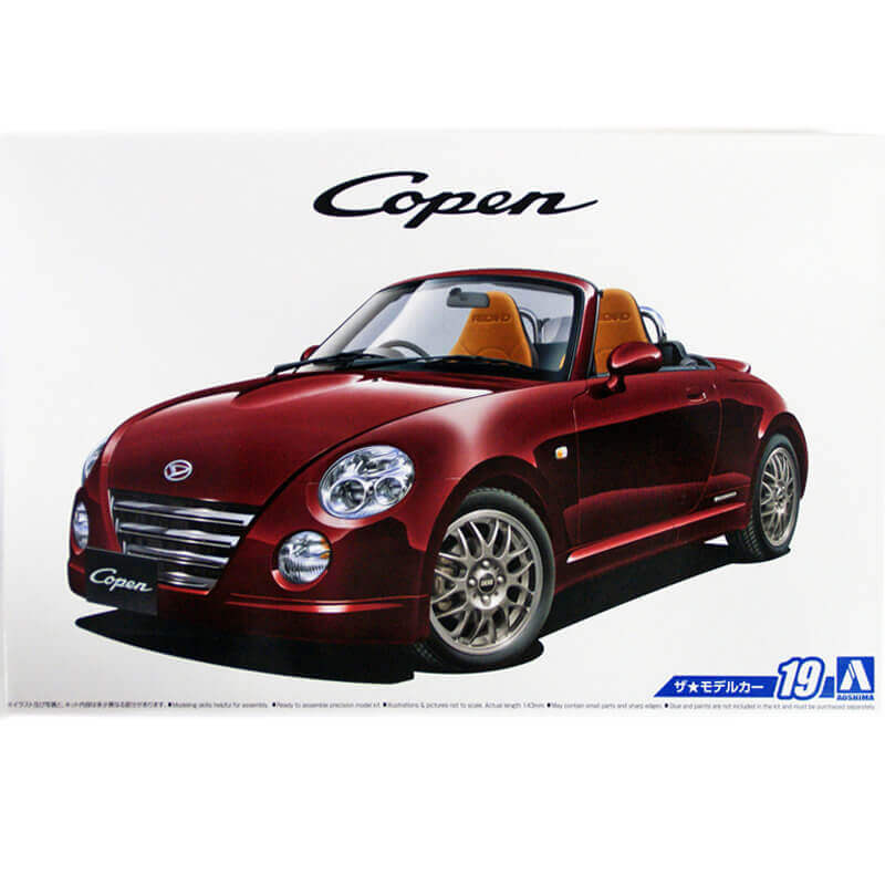 Aoshima 1/24 Daihatsu L880K Copen Ultimate Edition 2006 Kit