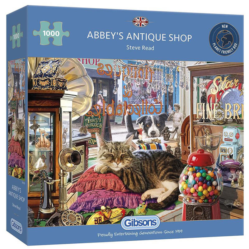 Abbey's Antique Shop By Steve Read 1000pc Puzzle