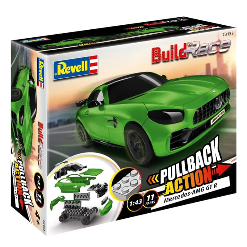 Revell 1/16 Build 'n Race Mercedes AMG GT R Green Kit