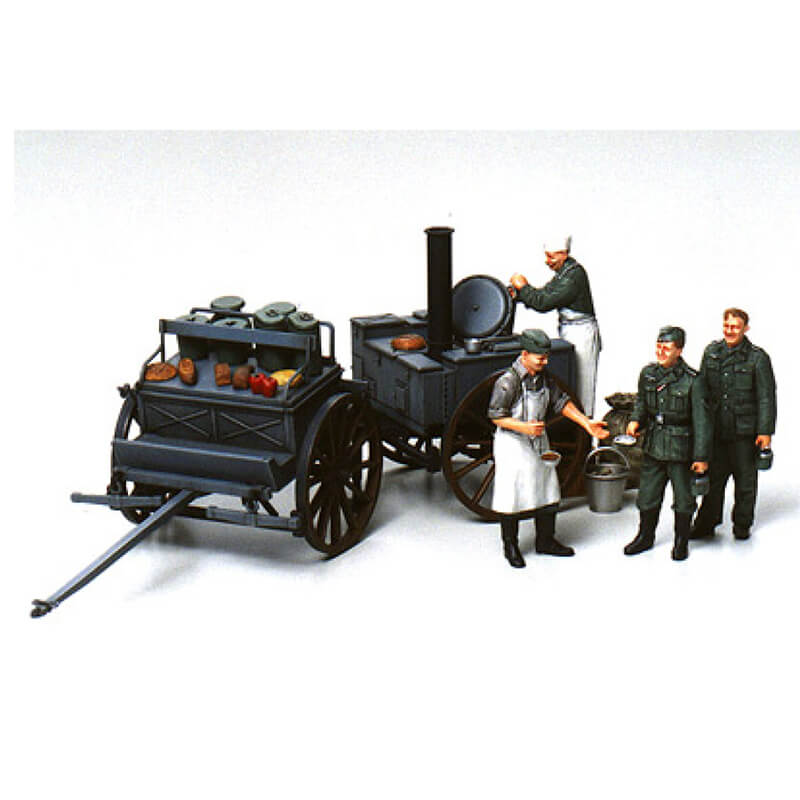 Tamiya 1/35 German Field Kitchen Scenery Kit