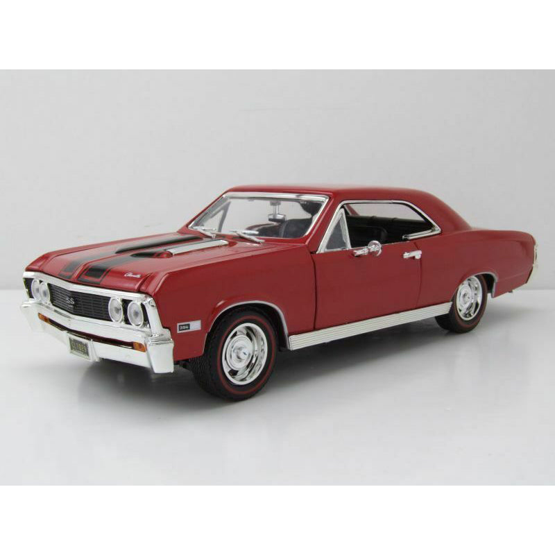 Motormax 1/18 1967 Chevy Chevelle SS 396 (Red)