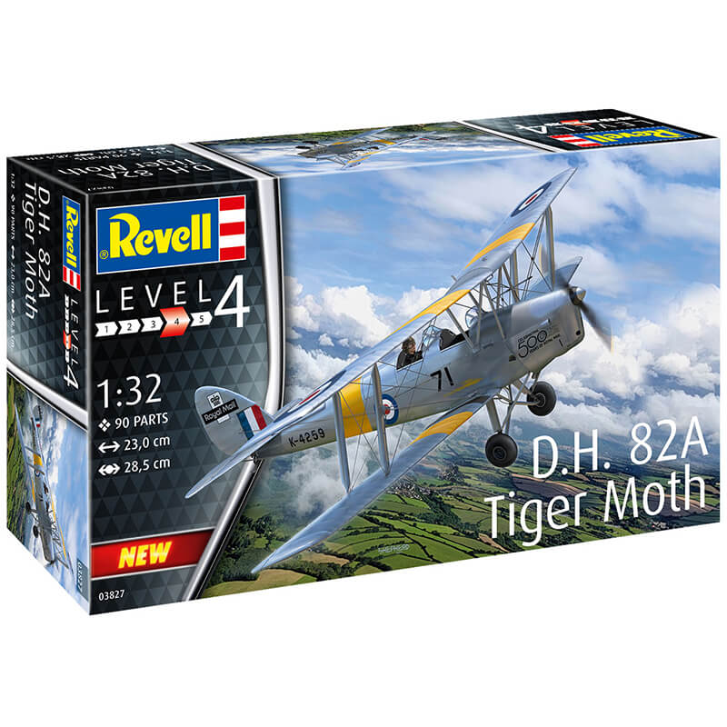Revell 1/32 D.H. 82A Tiger Moth Kit