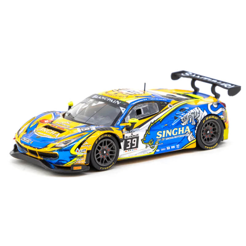 Tarmac Works 1/64 Ferrari 488 GT3 Blancpain GT Series 2018 #39