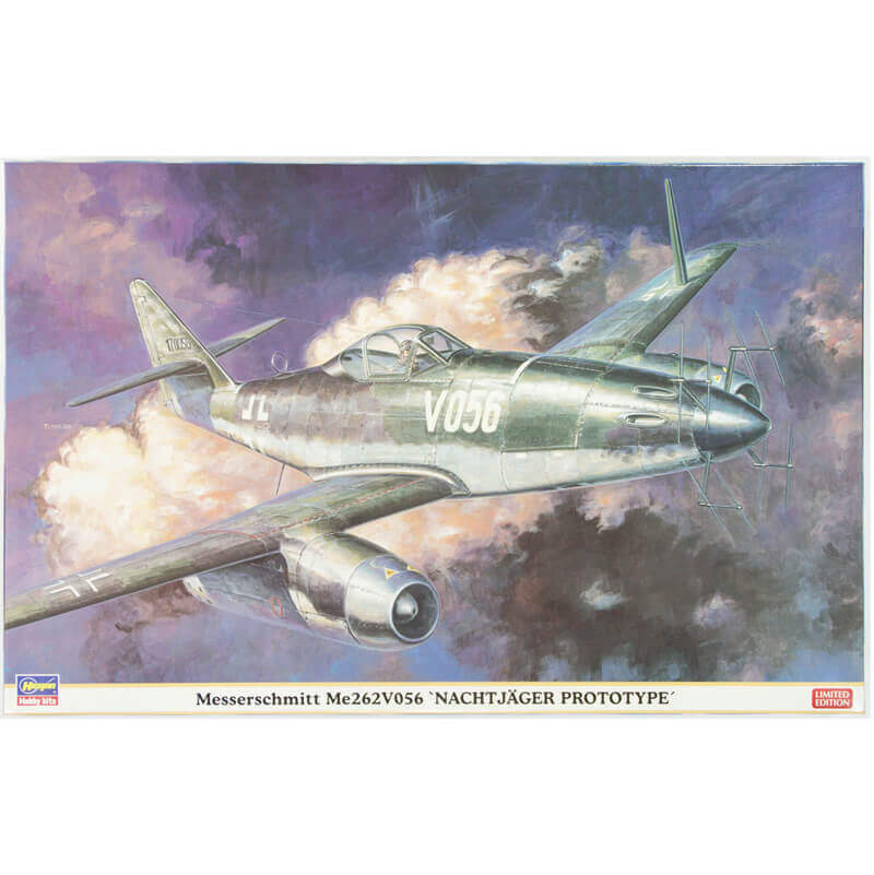 Hasegawa 1/32 Messerschmitt Me262V056 Nachtjager Prototype Kit