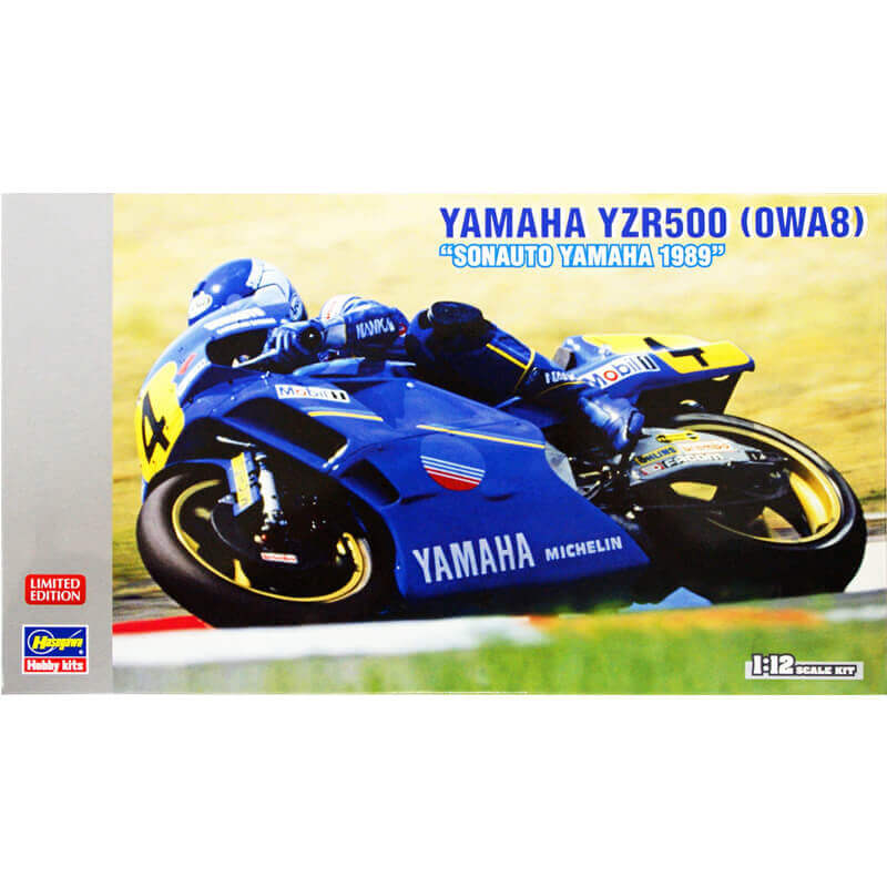 Hasegawa 1/12 Yamaha YZR500 (OWA8) Sonauto Yamaha 1989 Kit